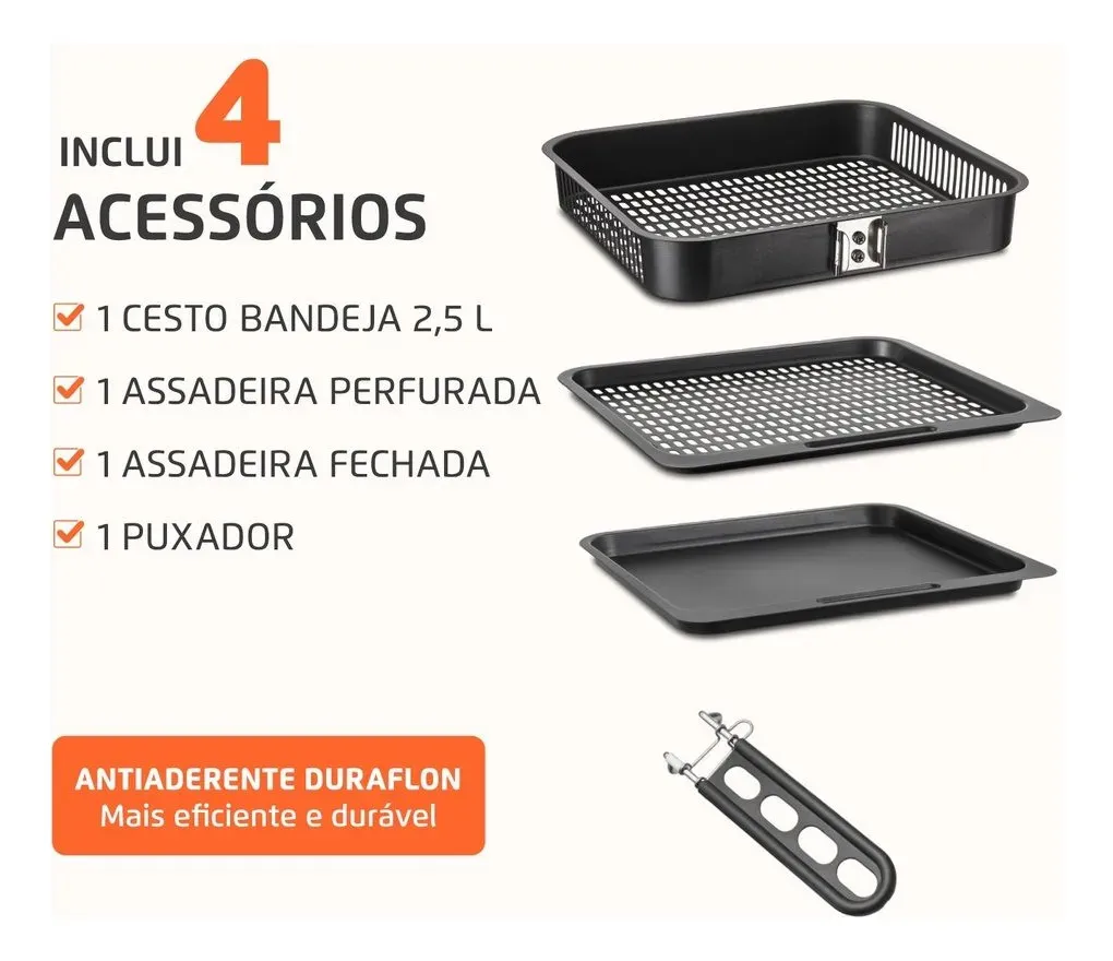 Fritadeira Mondial painel